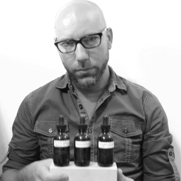 Portrait of John Pegg, perfumer.