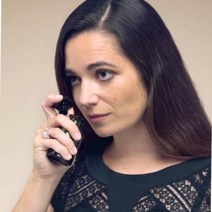 Portrait of Marie Salamagne, perfumer.
