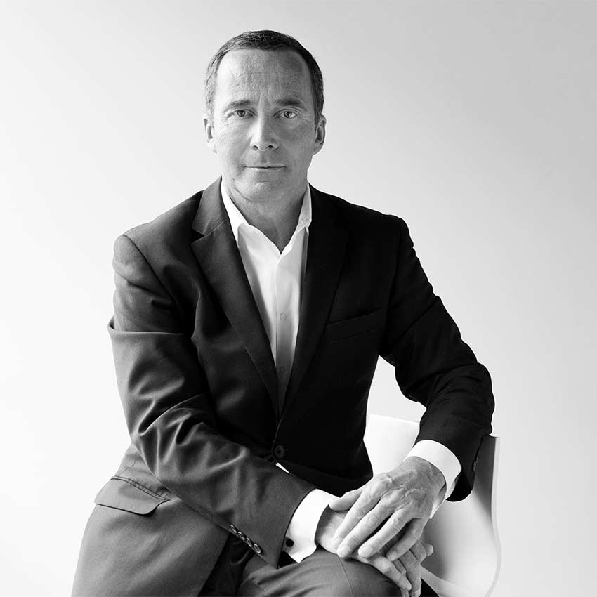Portrait of Olivier Cresp, perfumer.