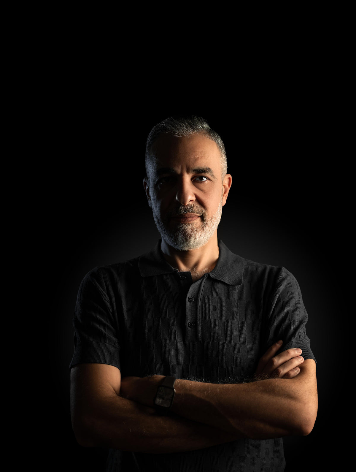 Portrait of Shadi Samra, perfumer.