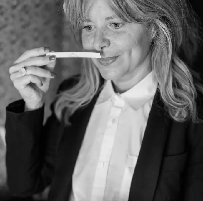 Portrait of Stéphanie de Bruijn, perfumer.