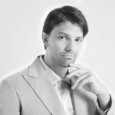 Portrait of Douglas Morel, perfumer.