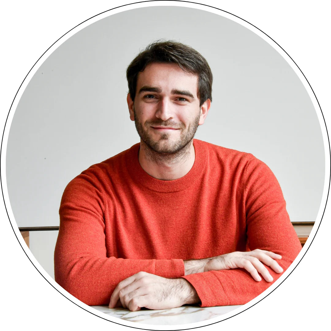 Portrait of Gael Montero, perfumer.