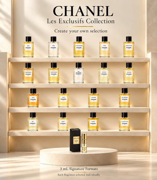 CHANEL Les Exclusifs Collection | 3 mL Signature Formats