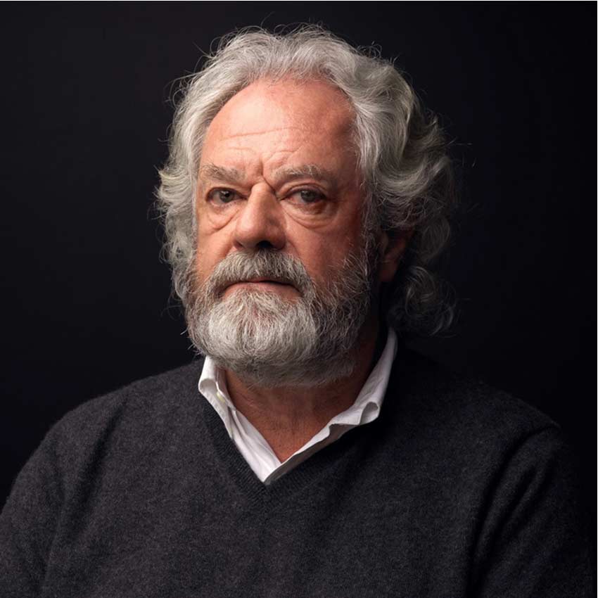 Portrait of Michel Almairac, perfumer.