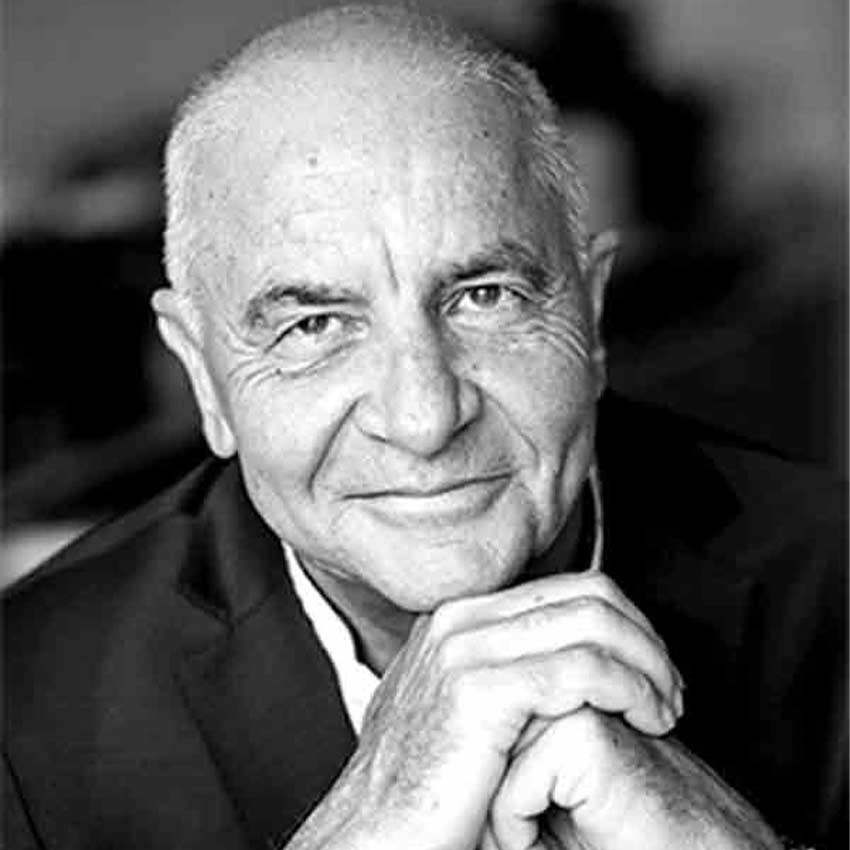 Portrait of Michel Girard, perfumer.
