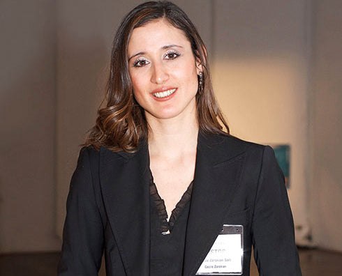 Portrait of Cecile Zarokian, perfumer.