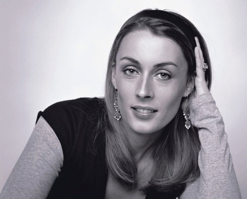 Portrait of Delphine Jelk, perfumer.