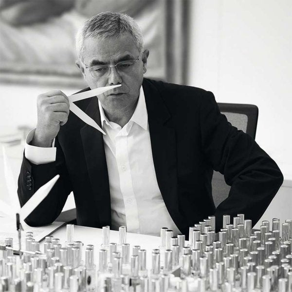 Portrait of Francois Demachy, perfumer.