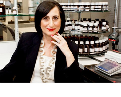 Portrait of Annie Buzantian, perfumer.