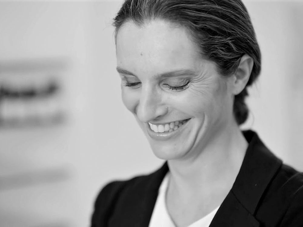 Portrait of Caroline Sabas, perfumer.