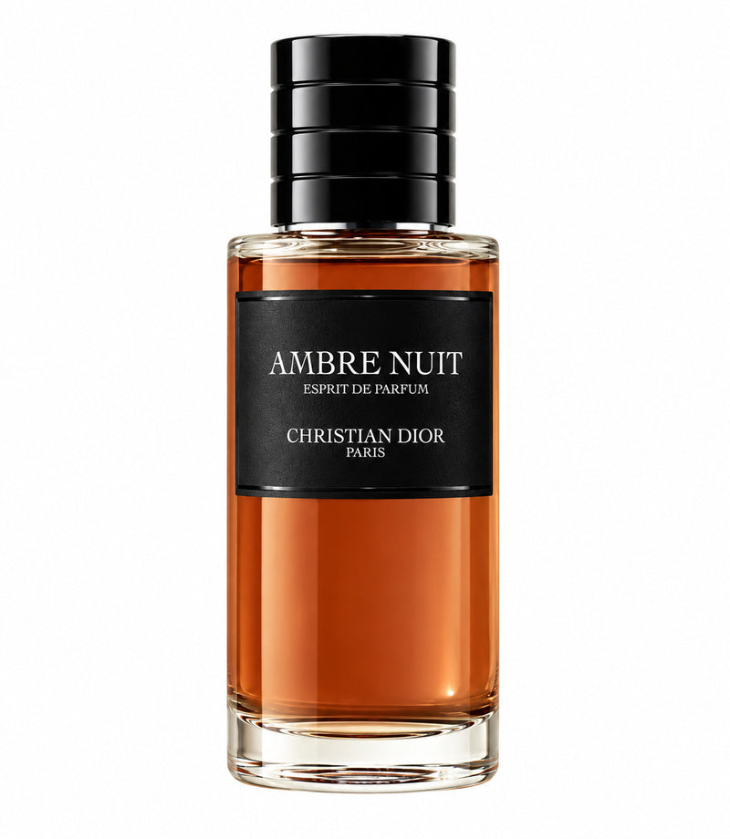 Christian Dior Ambre Nuit Esprit de Parfum 80 ml original bottle, full and centered on white