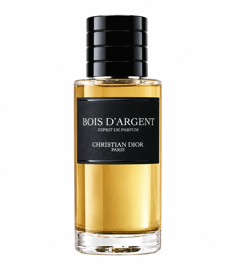 Christian Dior Bois d’Argent Esprit de Parfum 80 ml original bottle, full and centered on white