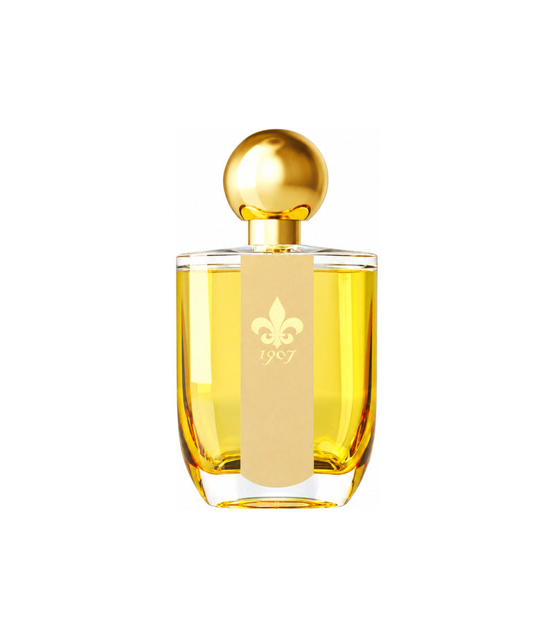 1907 PERFUMES DAME D'OR — authentic full fragrance bottle on pure white