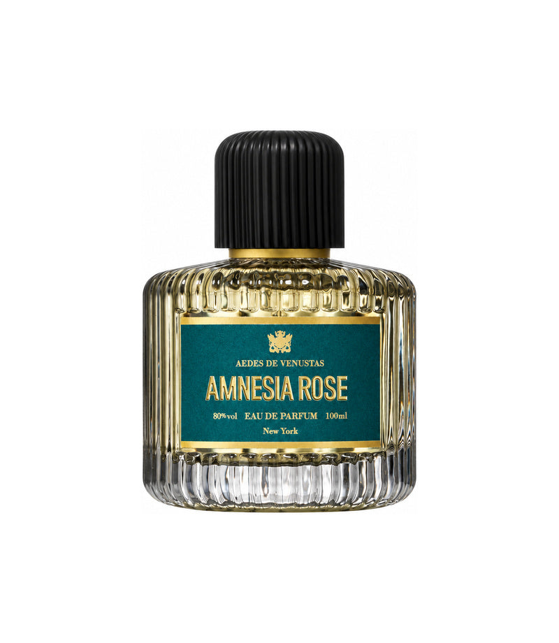 AEDES DE VENUSTAS AMNESIA ROSE — authentic full fragrance bottle on pure white