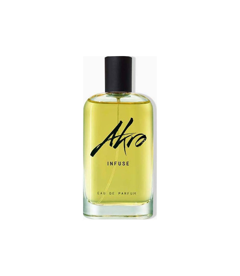 INFUSE by AKRO original perfume bottle on white