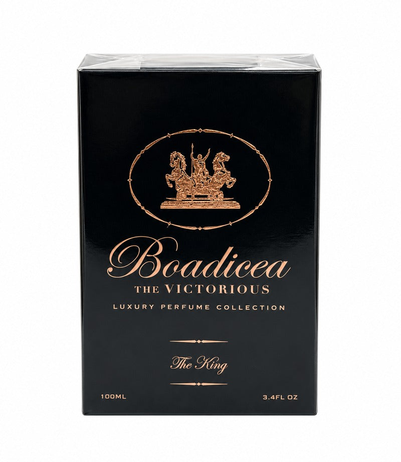 THE KING - ROSE GOLD EDITION by Boadicea the Victorious — original sealed packaging on white