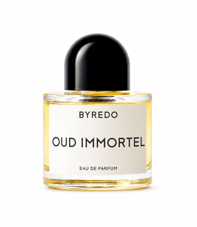Byredo OUD IMMORTEL authentic bottle on a clean white background