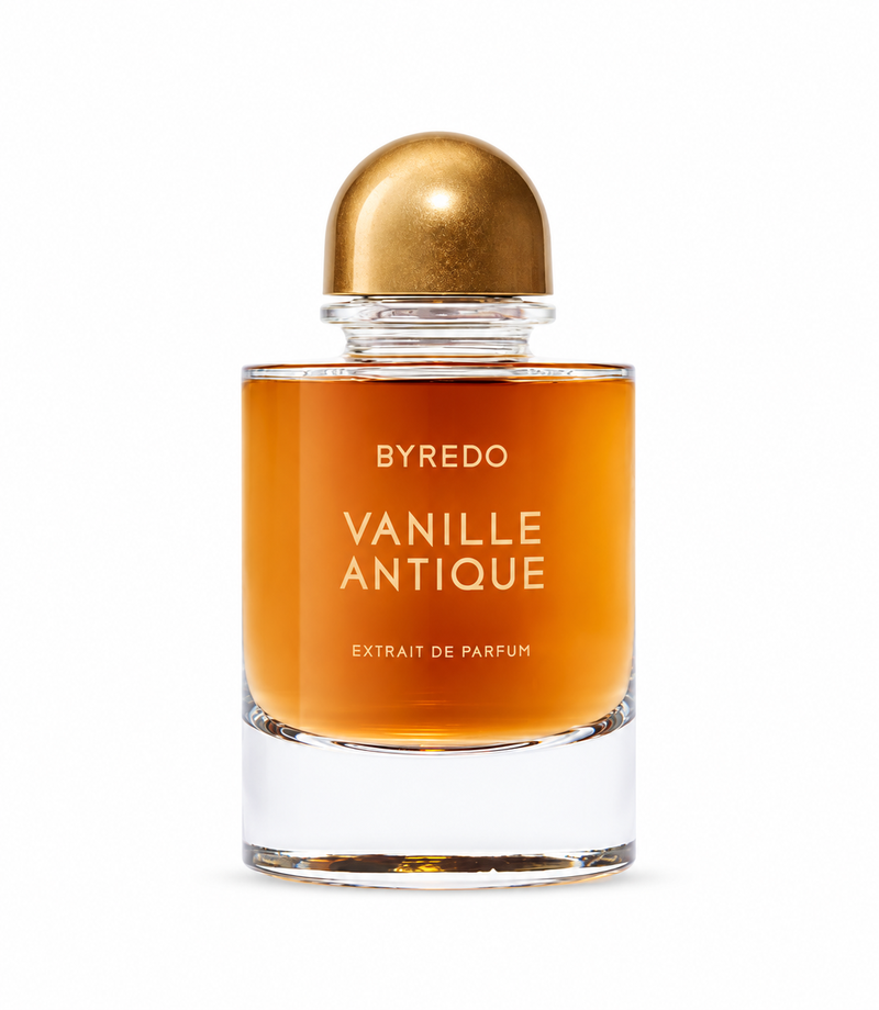 Byredo VANILLE ANTIQUE authentic bottle on a clean white background