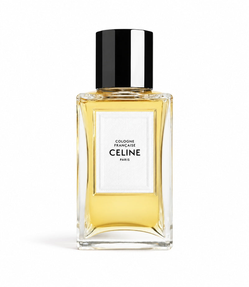 CELINE Cologne Française authentic bottle photograph, standardized on white