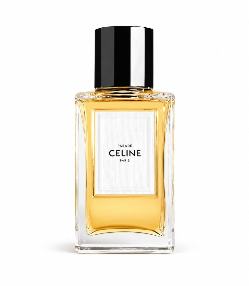 CELINE Parade authentic bottle photograph, standardized on white