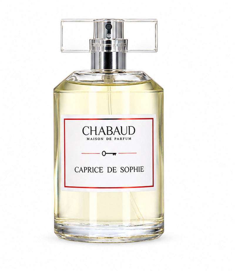 CAPRICE DE SOPHIE authentic original bottle on a pure white background