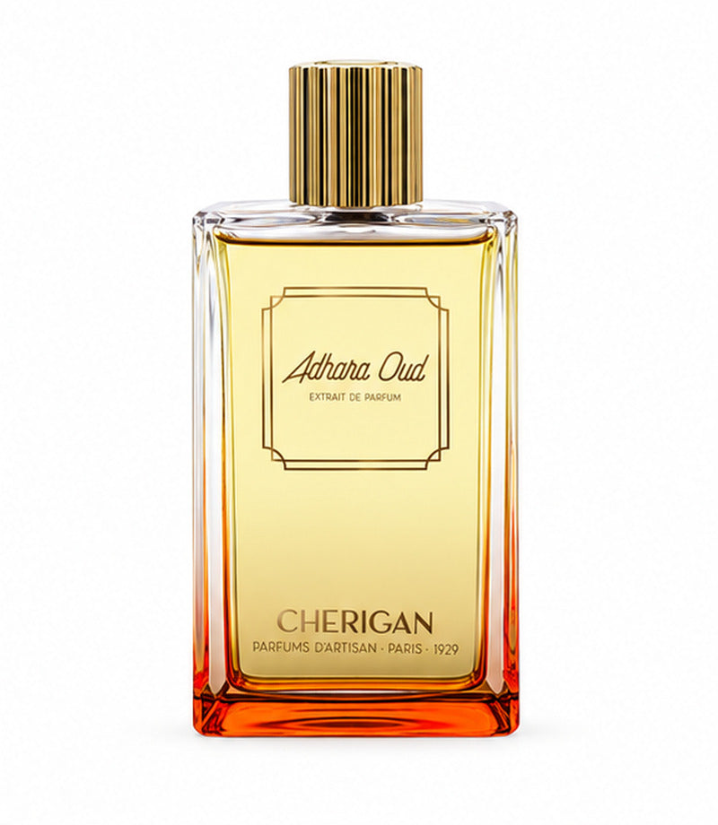 ADHARA OUD by CHERIGAN PARIS authentic original bottle on a pure white background