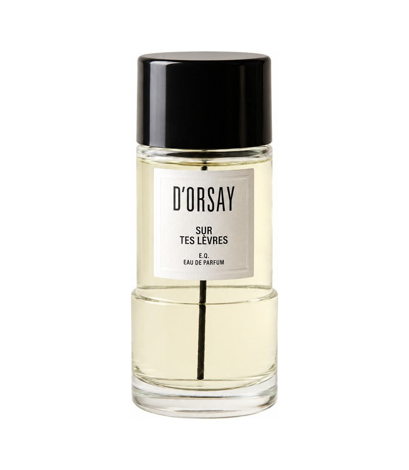 SUR TES LÈVRES E.Q. by D’ORSAY — original fragrance bottle on pure white