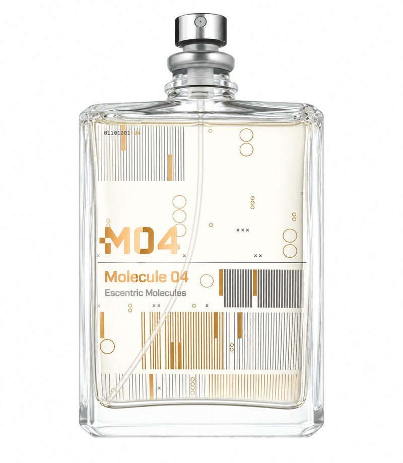 MOLECULE 04 by Escentric Molecules original full bottle on pure white