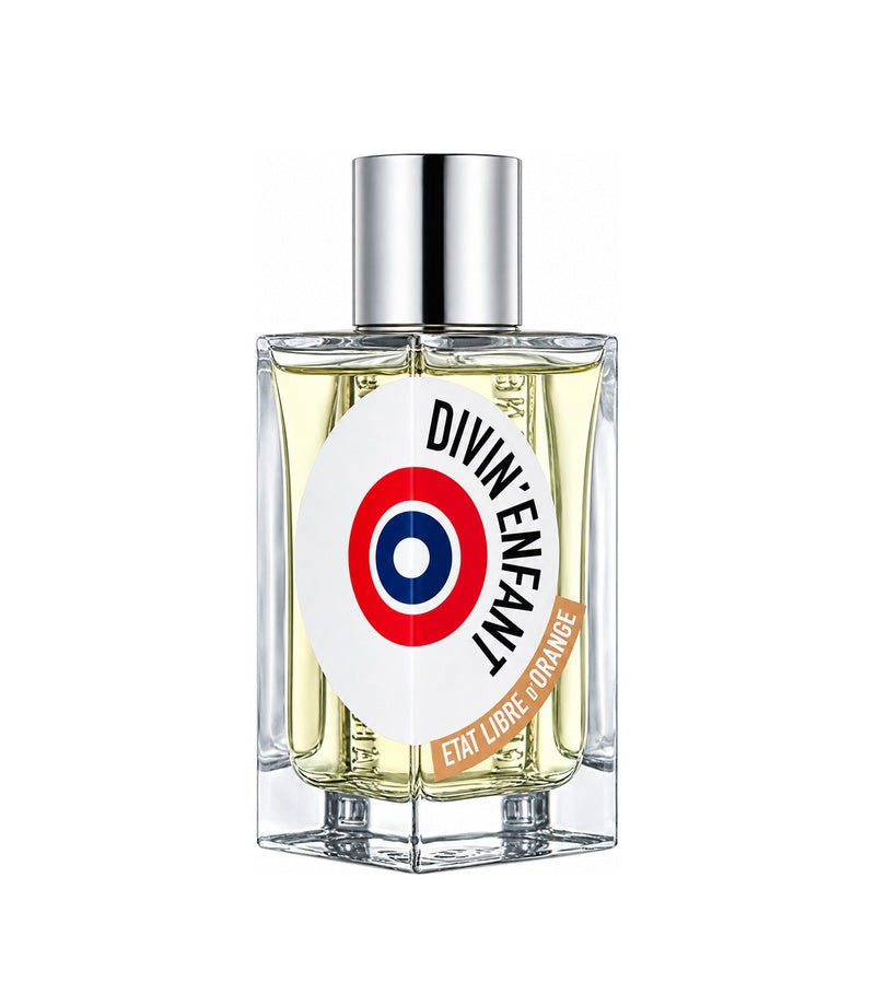 DIVIN ENFANT by ETAT LIBRE D'ORANGE — original fragrance bottle on pure white