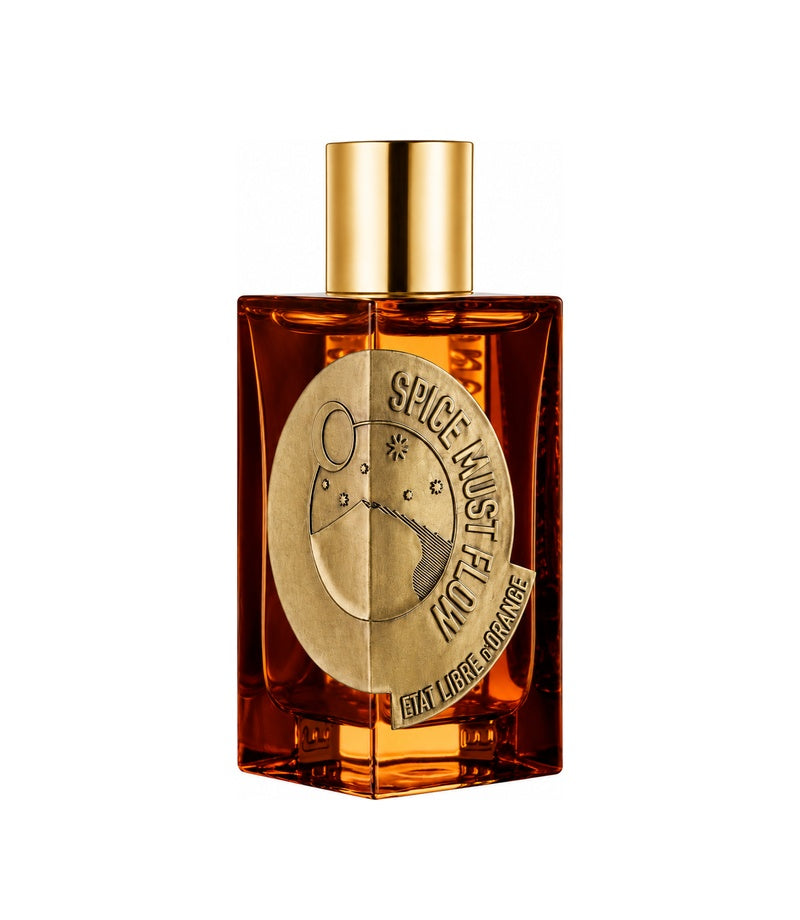 SPICE MUST FLOW by ETAT LIBRE D'ORANGE — original fragrance bottle on pure white
