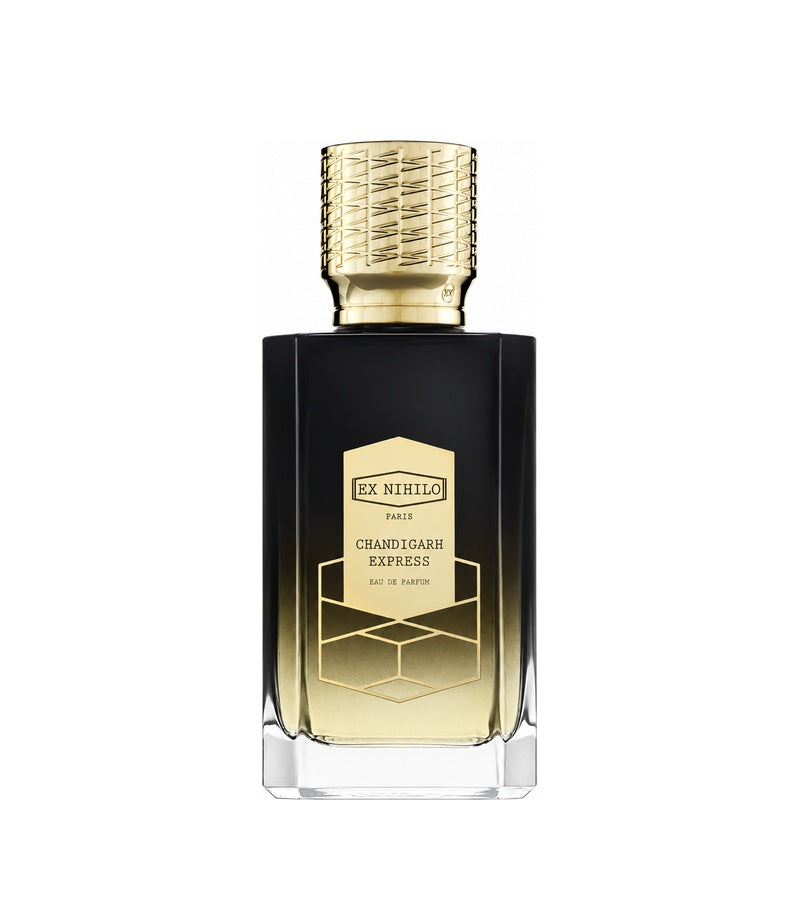 CHANDIGARH EXPRESS by EX NIHILO — original fragrance bottle on pure white