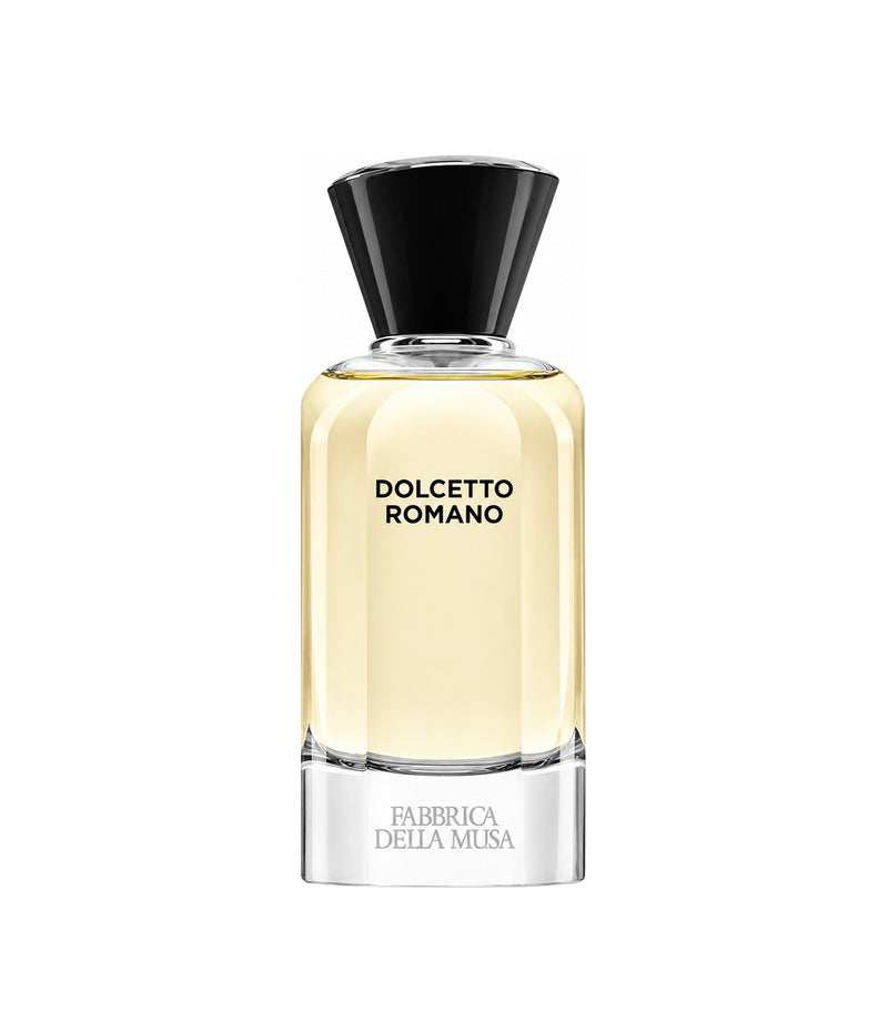 DOLCETTO ROMANO by FABBRICA DELLA MUSA — original fragrance bottle on pure white