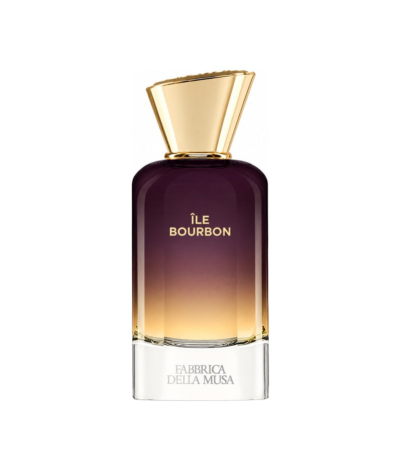 ILE BOURBON by FABBRICA DELLA MUSA — original fragrance bottle on pure white