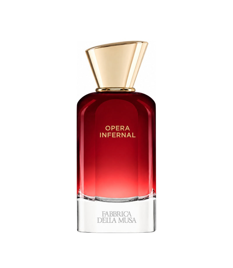 OPERA INFERNAL by FABBRICA DELLA MUSA — original fragrance bottle on pure white