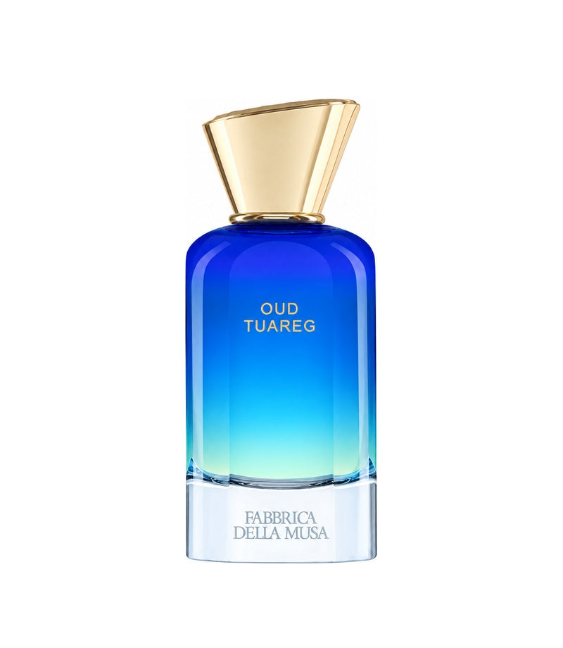 OUD TUAREG by FABBRICA DELLA MUSA — original fragrance bottle on pure white
