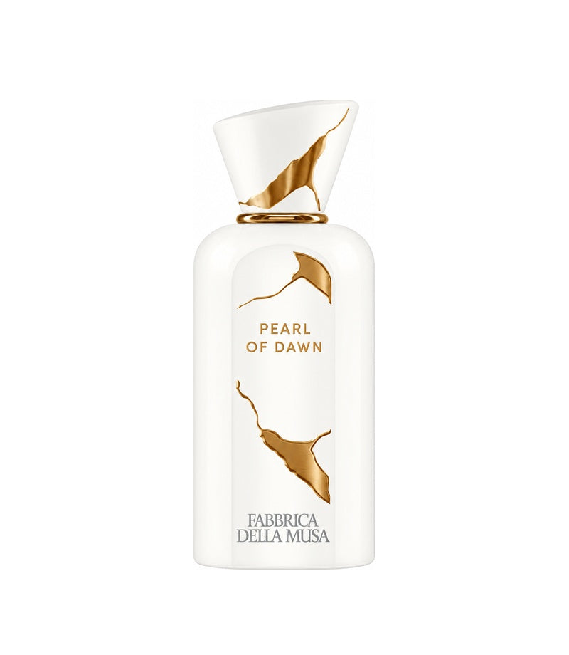 PEARL OF DAWN by FABBRICA DELLA MUSA — original fragrance bottle on pure white