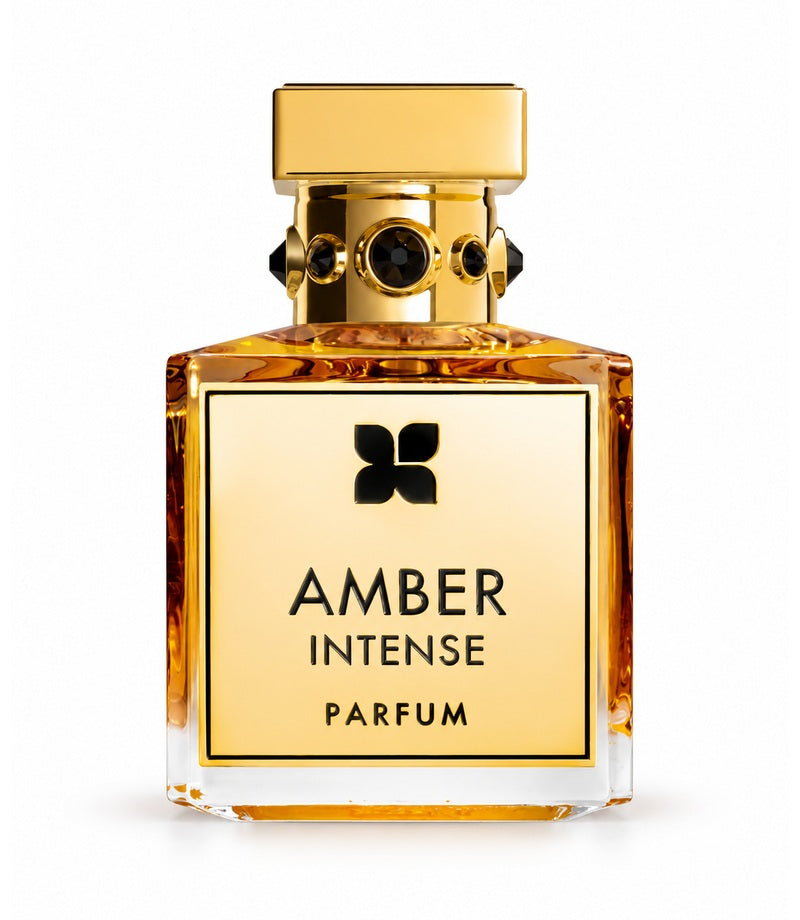 AMBER INTENSE by Fragrance Du Bois — original bottle on white background