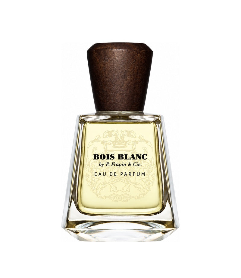 BOIS BLANC by FRAPIN & CO — original fragrance bottle on pure white