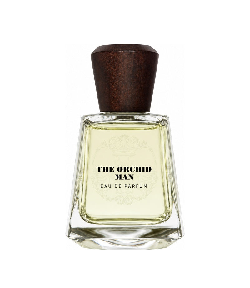 THE ORCHID MAN by FRAPIN & CO — original fragrance bottle on pure white
