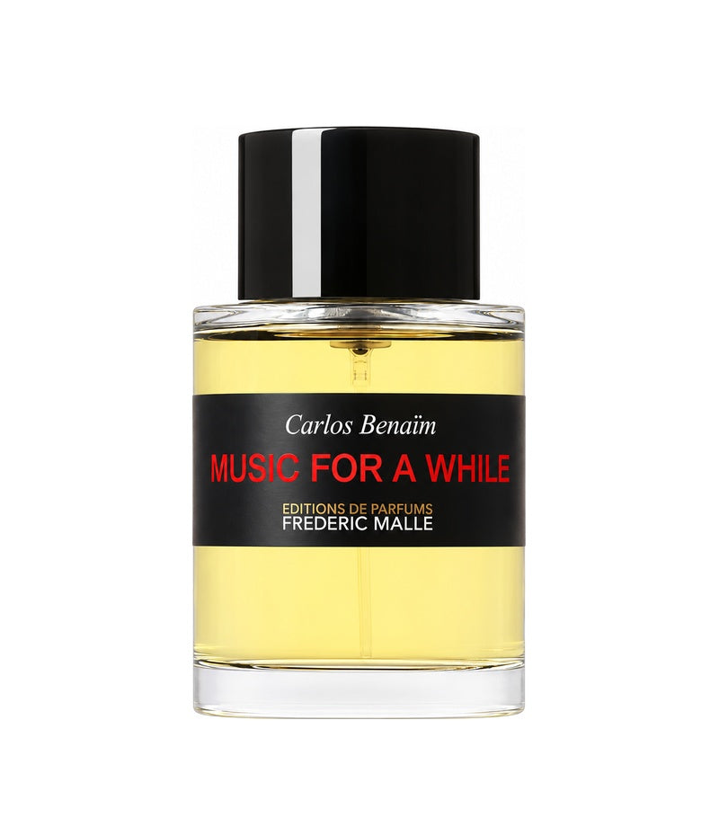 MUSIC FOR A WHILE by FREDERIC MALLE — original fragrance bottle on pure white