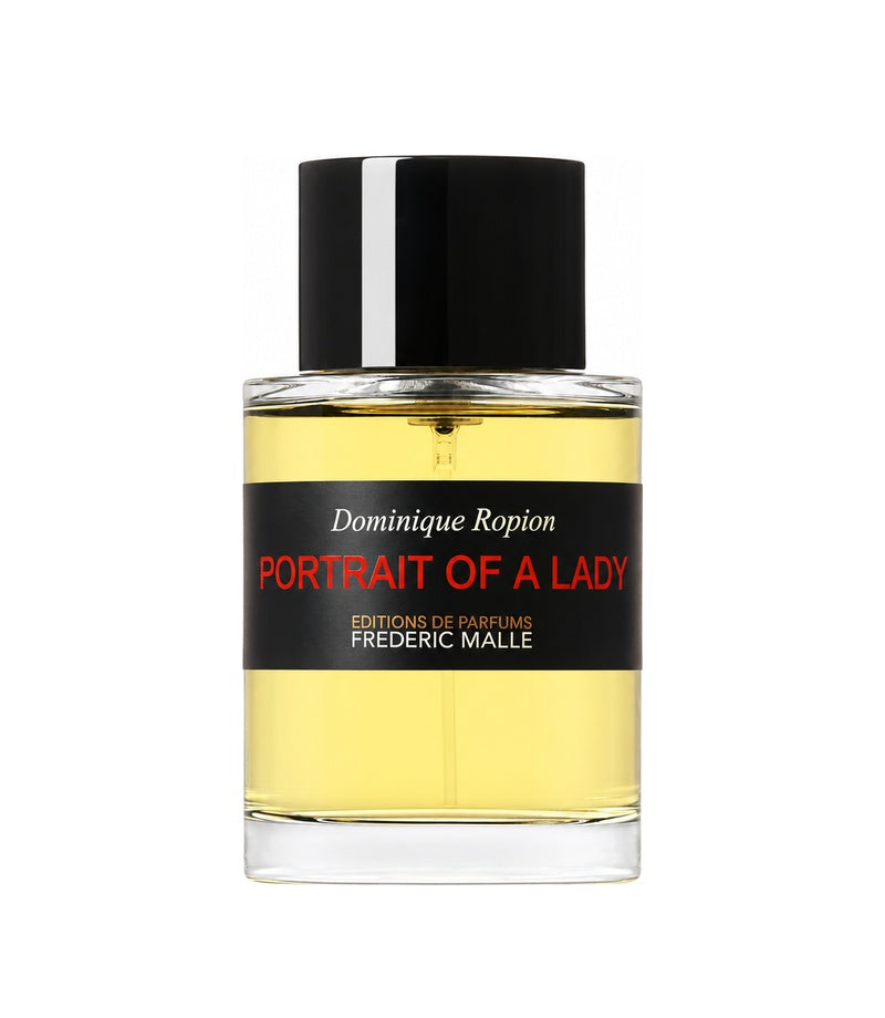 PORTRAIT OF A LADY by Frédéric Malle — original fragrance bottle on pure white