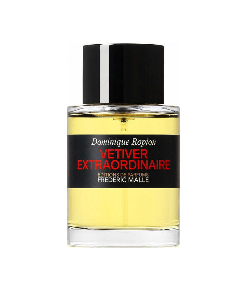 VETIVER EXTRAORDINAIRE by FREDERIC MALLE — original fragrance bottle on pure white