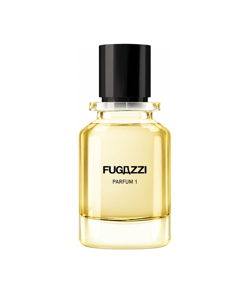 PARFUM 1 by FUGAZZI — original fragrance bottle on pure white