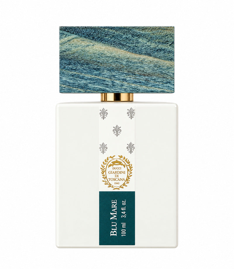 Authentic Giardini di Toscana Blu Mare 100 ml full bottle on pure white
