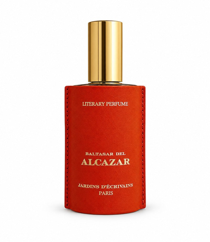 Baltasar del Alcázar by JARDINS D ECRIVAINS, authentic original bottle on white