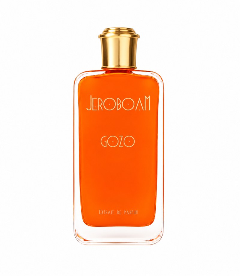 JEROBOAM GOZO — original fragrance bottle on pure white