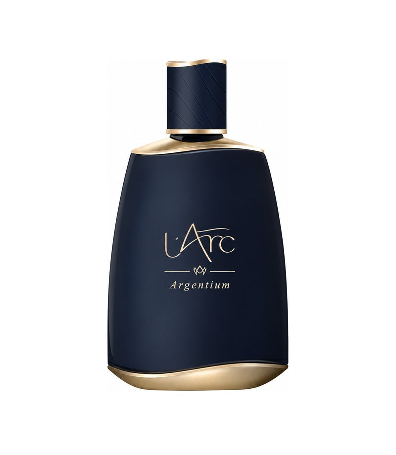 LARC ARGENTIUM HALO DE LUNE authentic full bottle on pure white
