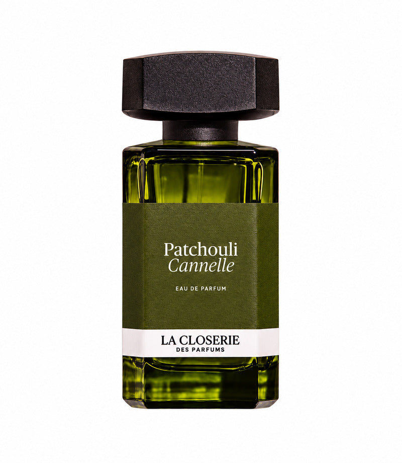 Patchouli Cannelle by La Closerie des Parfums — authentic full bottle on pure white