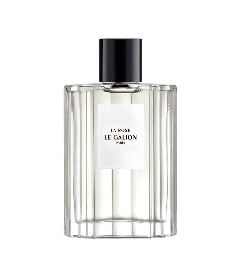 La Rose by LE GALION, authentic bottle on a white background